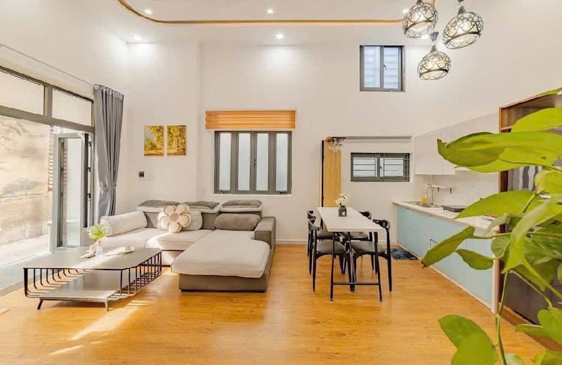 Miete eines modernen Hauses mit 2 Schlafzimmern im Stadtteil Dinh Thi Hoa, Son Tra, Da Nang, Vietnam